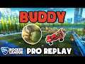 Buddy Pro Ranked 2v2 POV #57 - Rocket League Replays