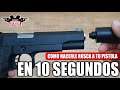 Como hacerle rosca a tu pistola EN 10 SEGUNDOS | Airsoft Review en Español
