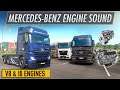 ETS2 1.37 Mercedes-Benz Trucks Engine Sound (FMOD Actros MP3, Actros MP4 OM Engines)