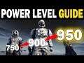 How to Power Level up to 950 (Destiny 2 SHADOWKEEP)