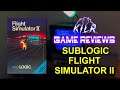 SUBLOGIC FLIGHT SIMULATOR II  --  KILR Game Reviews || Commodore 64