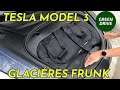 Tesla Model 3 : On teste la glacière Frunk de Green Drive - Coup de froid sur la Tesla !