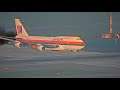 United 747-400 Belly Crash Landing at New York JFK