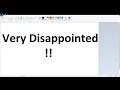 Very Disappointed!! - [No Xbox One Gameplay Videos]