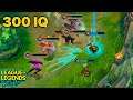 WILD RIFT : BEST MOMENTS & OUTPLAY #6 ( 300 IQ Outplays,1HP Outplays.) - League Of Legends Wild Rift