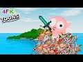 4Fiki Toons: Aenh vs tsunami de Forky Toy Story - Minecraft Bebekis Game Animation