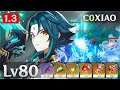 C0 XIAO Lv.80 GAMEPLAY | FREEZE TEAM COMPOSITION
