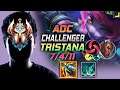 Challenger Tristana ADC vs Lucian - 챌린저 원딜 트리스타나 템트리 룬 크라켄 칼날비 トリスターナ Тристана 麦林炮手 - LOL KR 11.18