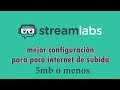 Cómo hacer stream en Facebook con 5mb (o menos) de subida en OBS Streamlabs