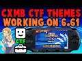 CXMB CTF Themes For PSP Infinity 6.61 - 6.60!