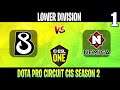 ESL One DPC CIS | B8 vs Nemiga Game 1 | Bo3 | Lower Division | DOTA 2 LIVE