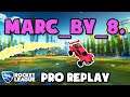 MaRc_By_8. Pro Ranked 2v2 POV #110 - Rocket League Replays