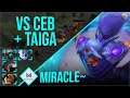 Miracle - Anti-Mage | vs Ceb + Taiga | Dota 2 Pro Players Gameplay | Spotnet Dota 2