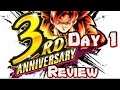 Review Of Day 1. 3rd Anniversary Review.