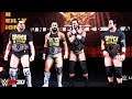 WWE 2K20: ALL GOLD (CHAMPIONSHIPS) 4 MAN UNDISPUTED ERA ENTRANCE