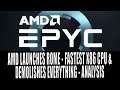 AMD Unleashes Rome | The Fastest X86 Processor CRUSHES Benchmarks - ANALYSIS