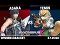 Asara (Chrom/Bayonetta) vs Tenin (Fox) | Winners Bracket | Synthwave X #21