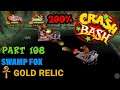 Crash Bash - 200% Walkthrough - Part 108: Swamp Fox (Gold Relic Challenge) - 1080p 60 fps