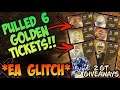 ** EA GLITCH ** PULLED 6 GOLDEN TICKETS ~ GT GIVEAWAY!! MADDEN 21 ULTIMATE TEAM LEGENDS ABILITIES