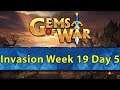 ⚔️ Gems of War Invasions | Week 19 Day 5 | 20,000 Renown and Sunken Fleet Delves ⚔️