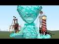 HOW STRONG IS DIAMOND HUGGY WUGGY?! Garry's Mod [Poppy Playtime Minecraft]