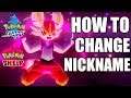 HOW TO CHANGE Pokemon NICKNAMES in Pokemon Sword and Pokemon Shield
