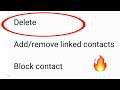 How to delete Contact On Android