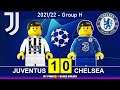 Juventus vs Chelsea 1-0 • Champions League 2021/22 • All Goals & Extеndеd Hіghlіghts Lego Football