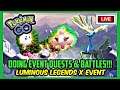 LETS CONTINUE LUMINOUS LEGENDS X QUESTS PLUS LETS DO SOME BATTLES LIVE!!!