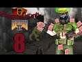 Let's Play Corruption Cards Doom 2 [Part 8] Trouble in the Tenements? Enter the Courtyard!