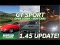 LIVE | GT Sport | 1.45 Update | Open Lobby - New Cars + Track Day at Nurb Nords | PS4