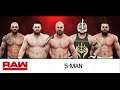 Rey Mysterio vs. Sami Zayn vs Andrade vs Ricochet vs Cecaro - 5 Men Match-WWE-2K19-Gameplay
