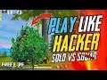 2 AWM Play Like Hacker in Solo vs Squad Match - Garena Free Fire- Total Gaming