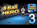 8 Ball Hero - 3 STARS - Gameplay Walkthrough Part 3 - Levels 21 - 30 (iOS)