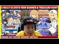 8 Multi Scouts! The Knights New Battleground & Treasure Hunt Banners (SAOMD Memory Defrag)
