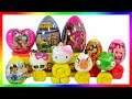 El Chavo, Barbie, Frozen,  Dora The Explorer Surprise eggs - MasDivertidoTV