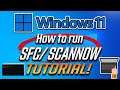 How to Run SFC /Scannow Command to Fix Problems on Windows 11 [Tutorial]