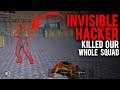 INVISIBLE MAN KILLED OUR WHOLE SQUAD | NEW TRICK ? | PUBG MOBILE CHEATER