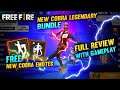 New Cobra Rage Bundle 😲 || New Cobra Bundle Spin Free fire || Full Review || Garena Free Fire