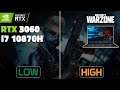 RTX 3060 Laptop // WARZONE // Low VS High // MSI GP66 - GP76 // 1080p