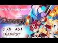 [Streamories] Disgaea 1 Ep1 - Letting off some steam! LET'S GO NUTS!!!
