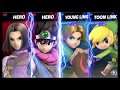 Super Smash Bros Ultimate Amiibo Fights   Request #6026 Dragon Quest vs Young Link & Toon Link
