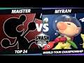 SWT Championship Top 24 - Maister (Game & Watch) Vs. Myran (Olimar) SSBU Ultimate Tournament