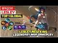 Top Global Hero Lesley ranking 2 Dunia (RIKI_26) Dan gameplay Hero Lesley Mobile legends