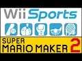 Wii Sports! | Mario Maker 2 | Nintendo Wii SPORTS | The Basement