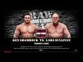 WWE 2K19 Ken Shamrock VS Lars Sullivan 1 VS 1 Steel Cage Match