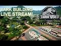 BUILDING A PARK WHILST LIVE STREAMING!! | Jurassic World: Evolution