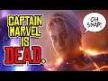 Captain Marvel is DEAD! (But Media Won't Stop Talking About Her.)