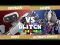 Glitch 7 SSBU - AMG | 8BitMan (ROB) Vs. SN | HAWK (Wolf) Smash Ultimate Tournament Pools