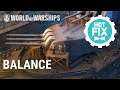 HotFix: Game Balance | World of Warships